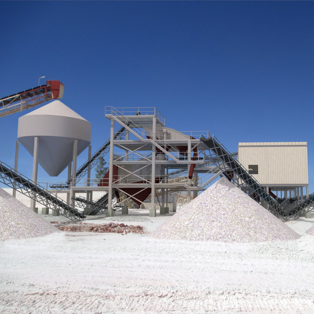 Power plant talc screening - Australia